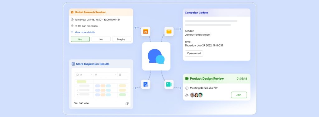 Collaborative team using project management software