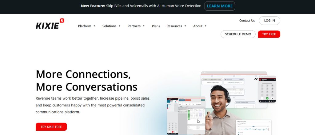 Kixie: Best for Voice Sales Automation