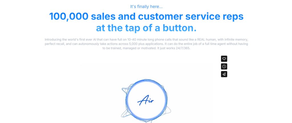  Air AI: Best for Long, Natural Conversations