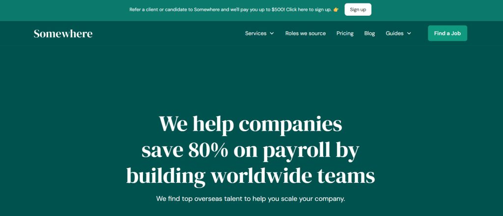 Somewhere: Best for Global, Performance-Focused Marketers