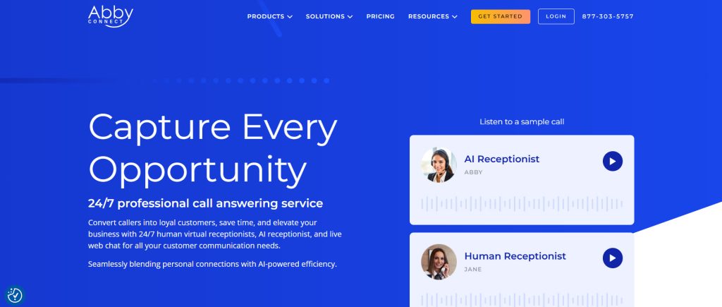 Abby Connect: Best for Hybrid AI + Human Support
