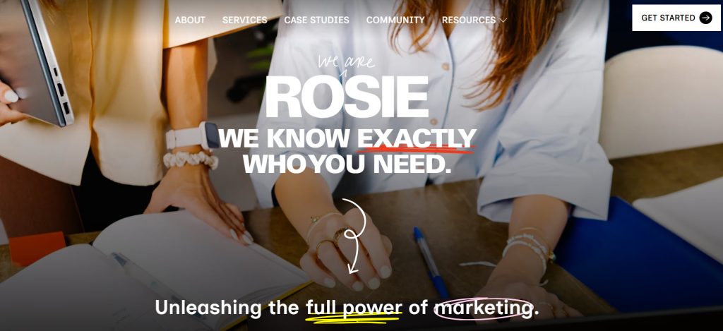 We Are Rosie: Best for Scalable Marketing Teams
