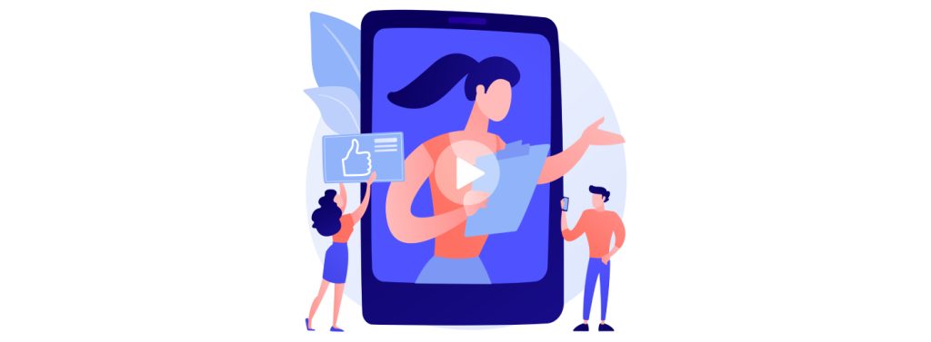AI-generated marketing video concept