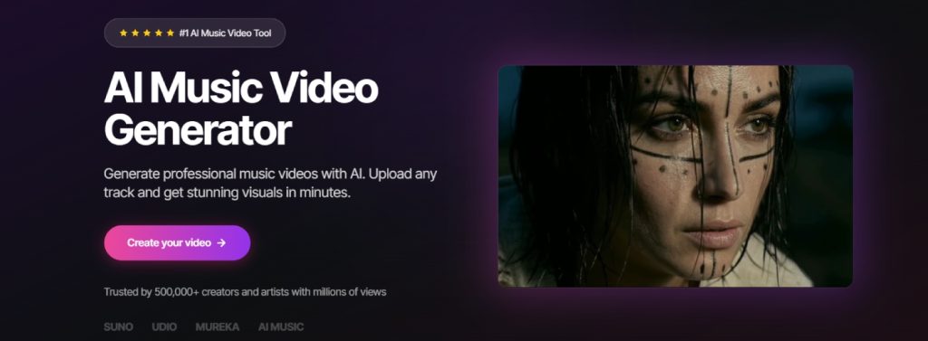 Top AI Music Video Generator