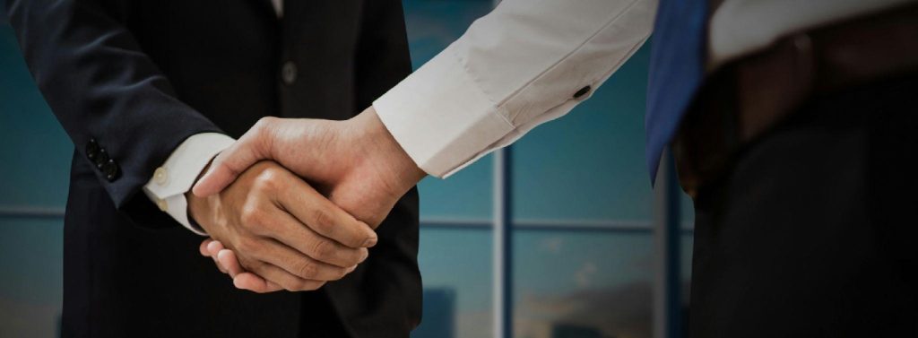 Business professionals reviewing marketing performance