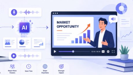 How to Turn a Pitch Deck into a Narrated Presentation Video