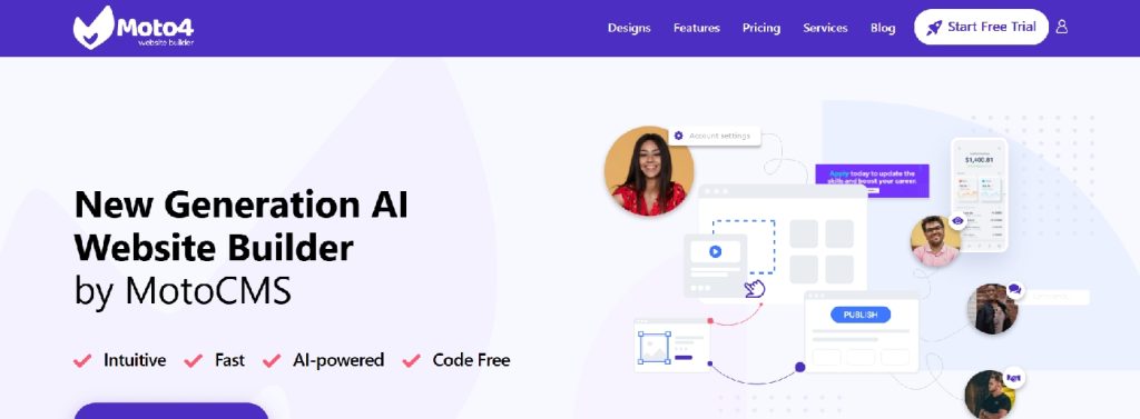 Business website created with MotoCMS