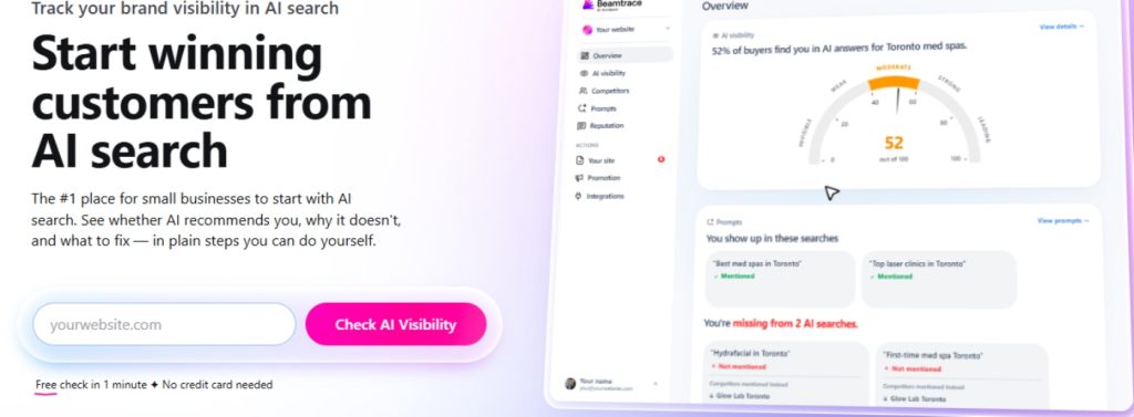AI search rank tracker