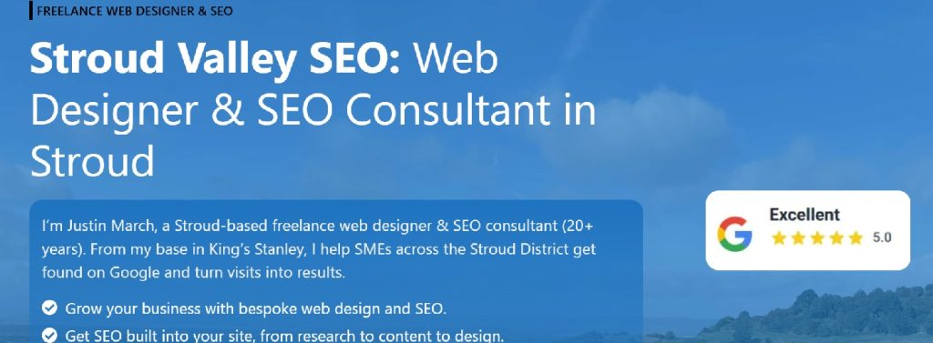 Stroud Valley SEO consultancy and web services