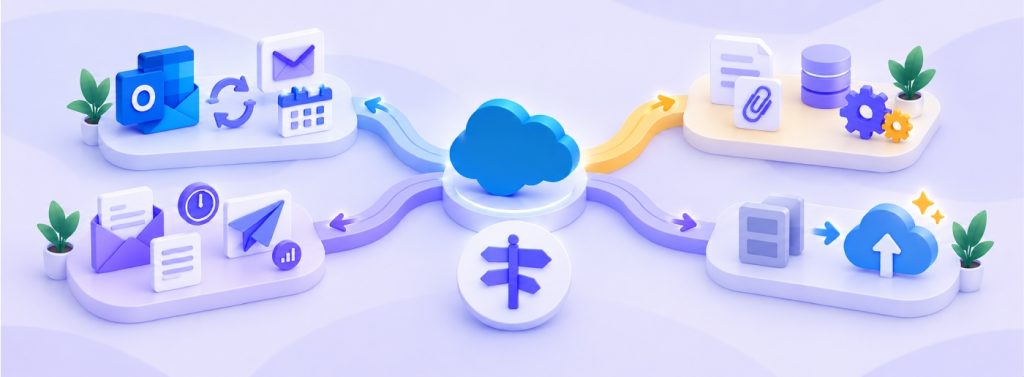 Salesforce and Outlook integration options for different business needs