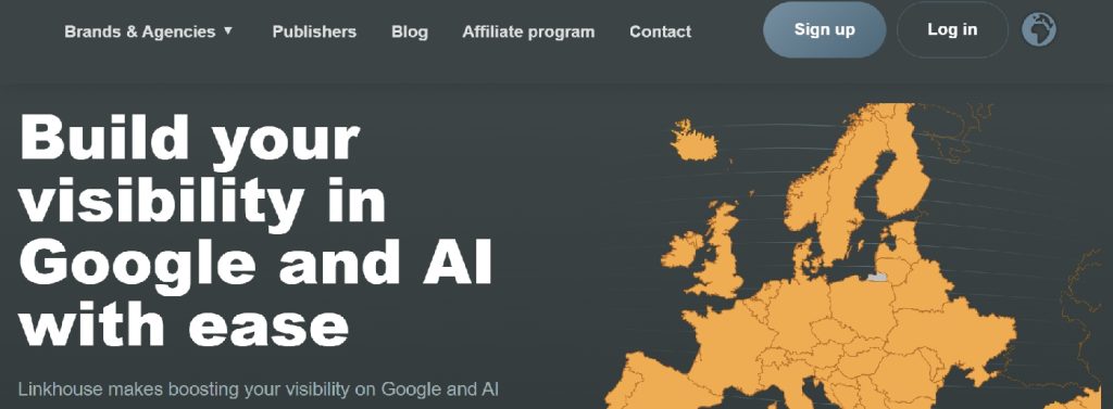 Linkhouse platform for automated link building campaigns