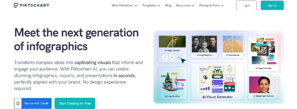 Piktochart infographic generator