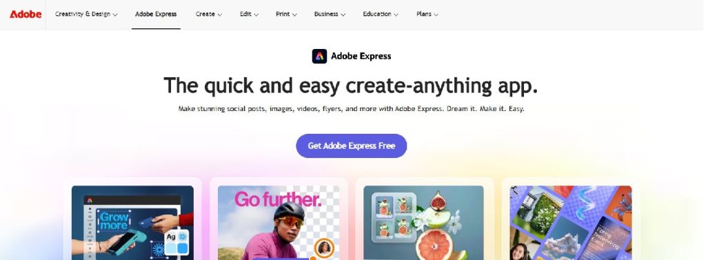 Adobe Express infographic maker