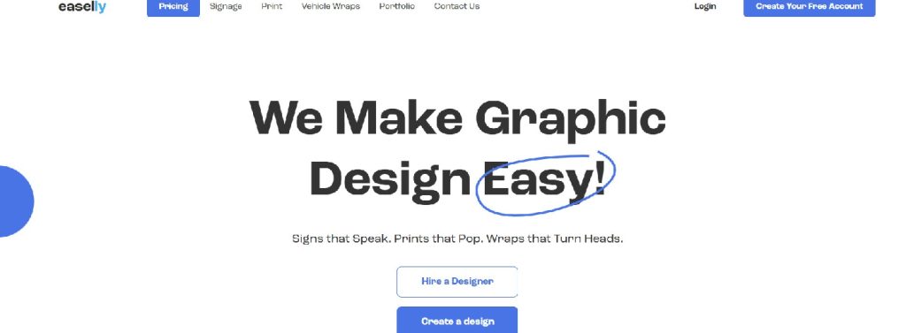 Easelly infographic maker