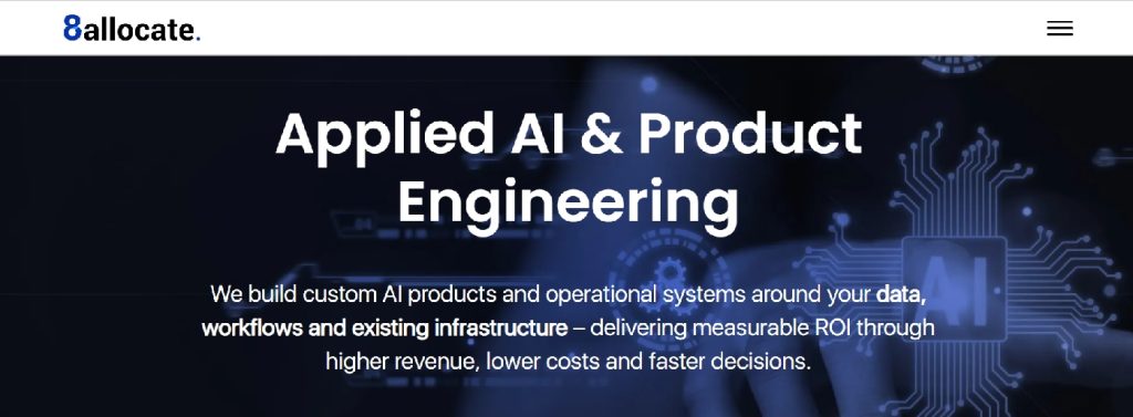 FinTech AI development services