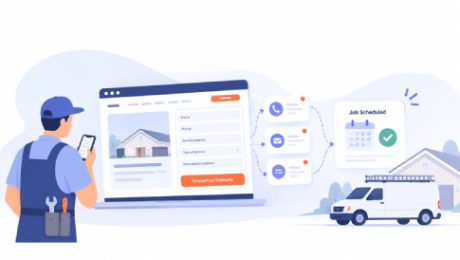 How Home Service Contractors Turn Website Leads Into Booked Jobs