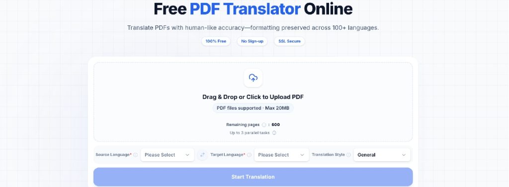 PDF Translation